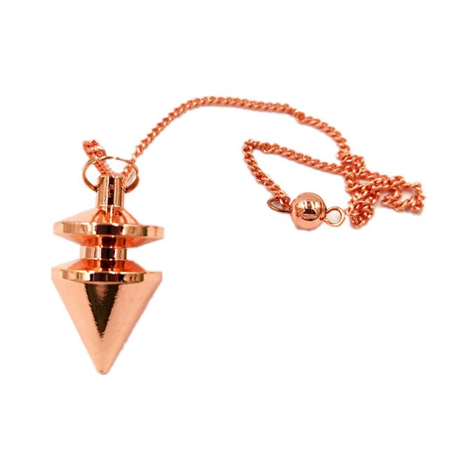 Divining copper pendulo Metal Pendulum pendant