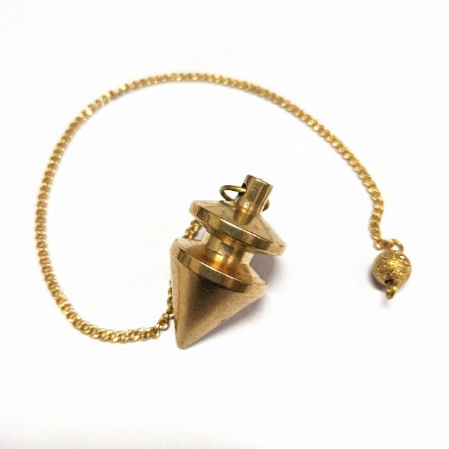 Divining copper pendulo Metal Pendulum pendant