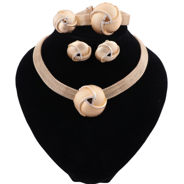African Women Necklace  Earrings Bracelet  Jewellery Sets
