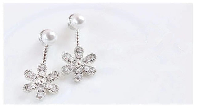 Long Pendant Alloy Glamour Women Butterfly Pendant Earrings