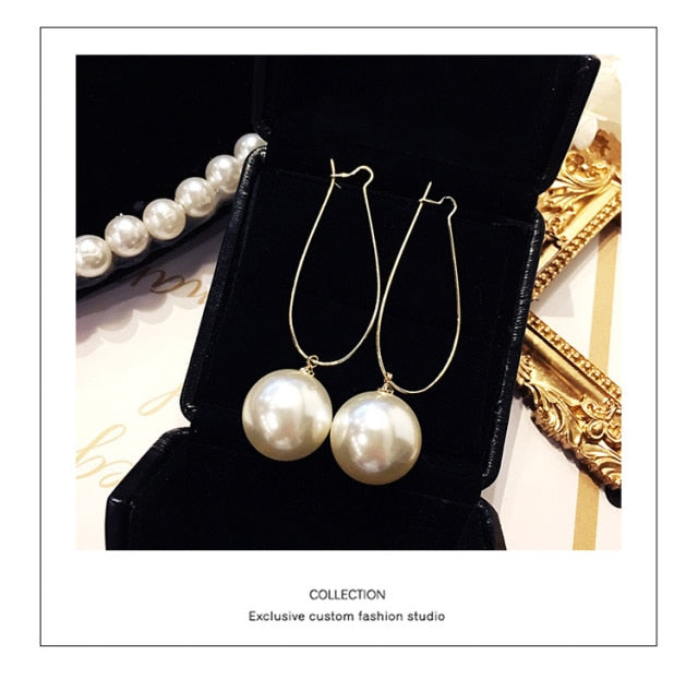 Long Pendant Alloy Glamour Women Butterfly Pendant Earrings
