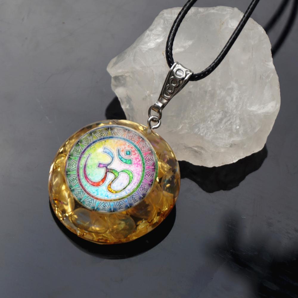 Moonstone   Chakra EMF Protection Pendant
