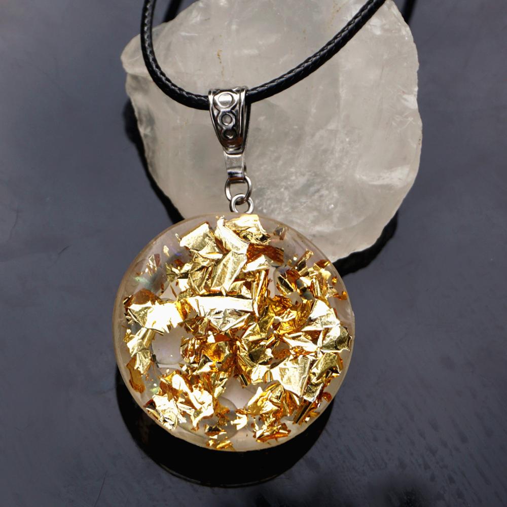 Moonstone   Chakra EMF Protection Pendant