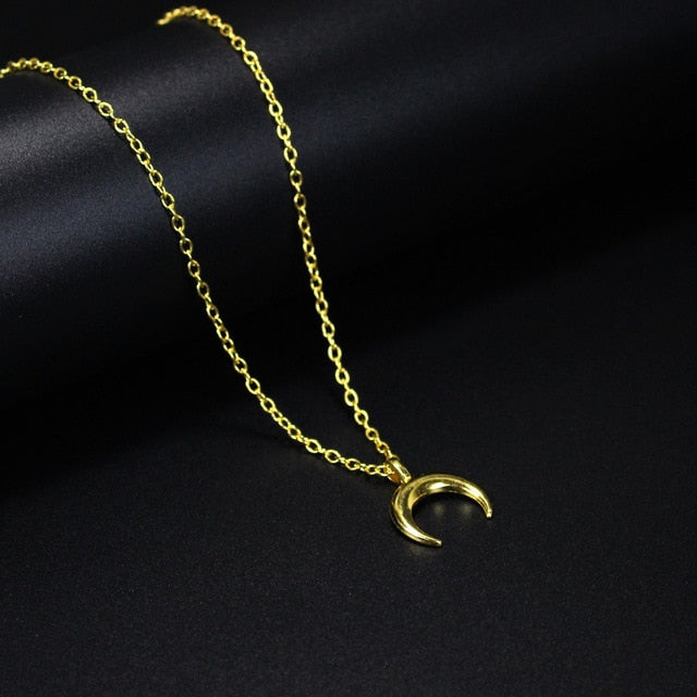Fashion Personality Moon Women Necklace