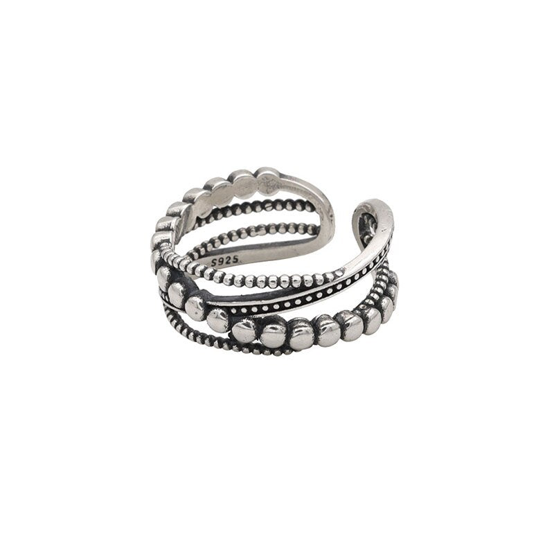 925 Sterling Silver Trendy Rings