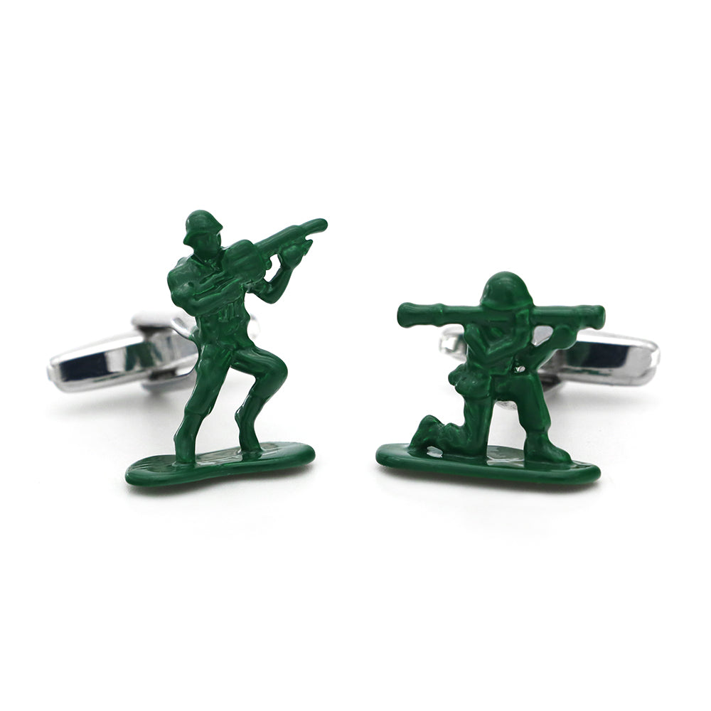 Contra Fighter Cuff Links