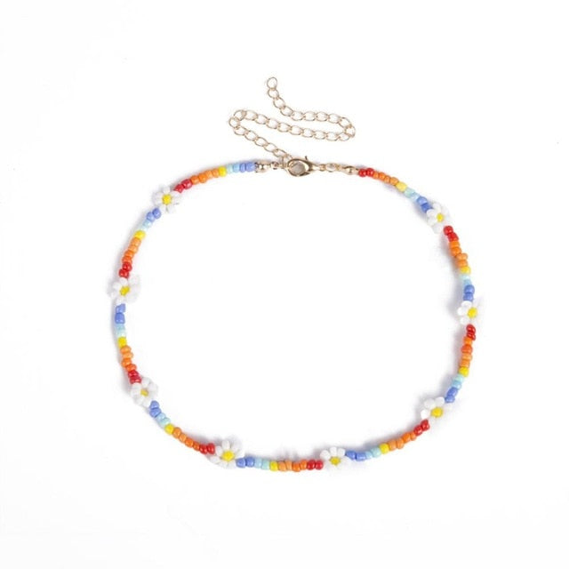 Sweet Cute Color Acrylic Butterfly Flower Pendant