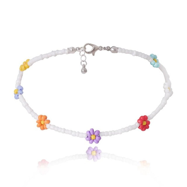 Sweet Cute Color Acrylic Butterfly Flower Pendant