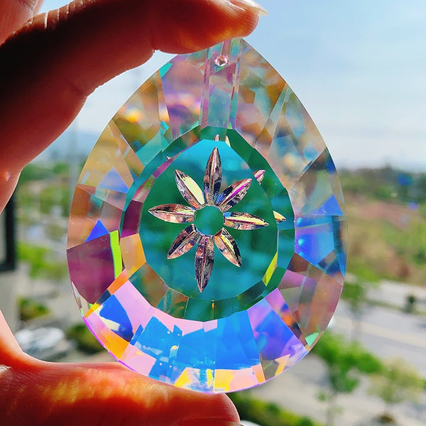 76mm Crystal Window Hanging Prisms