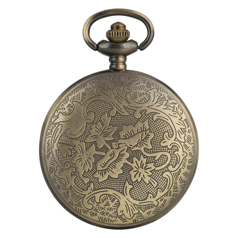 Bronze U.S. Texas National Finals Rodeo Design Quartz Pocket Watch