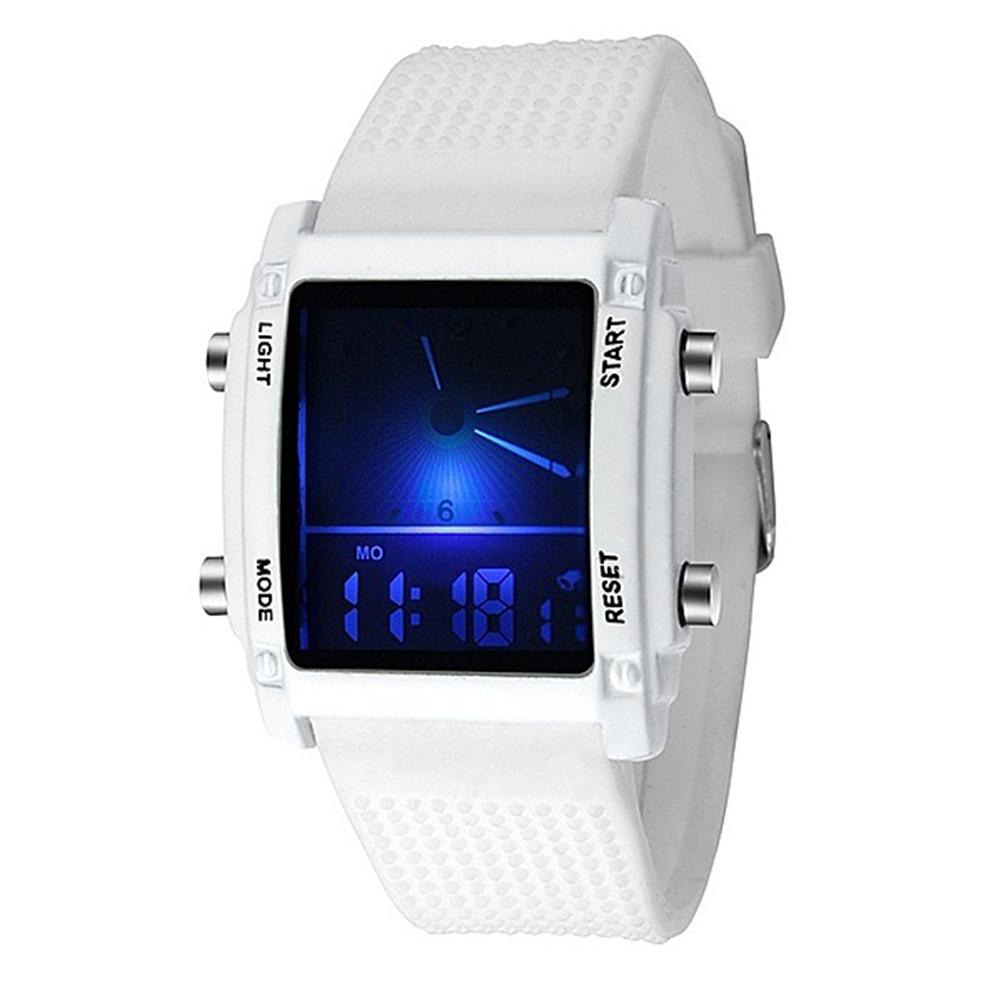 Waterproof Dual LCD Chronograph Quartz Sport Digital Wrist Watch