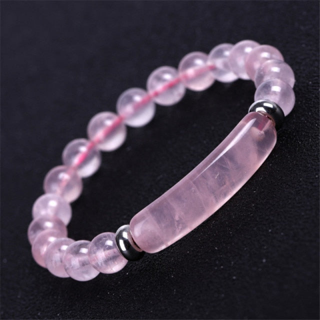 8mm Reiki  Pink Quartz Aventurine  Bracelets