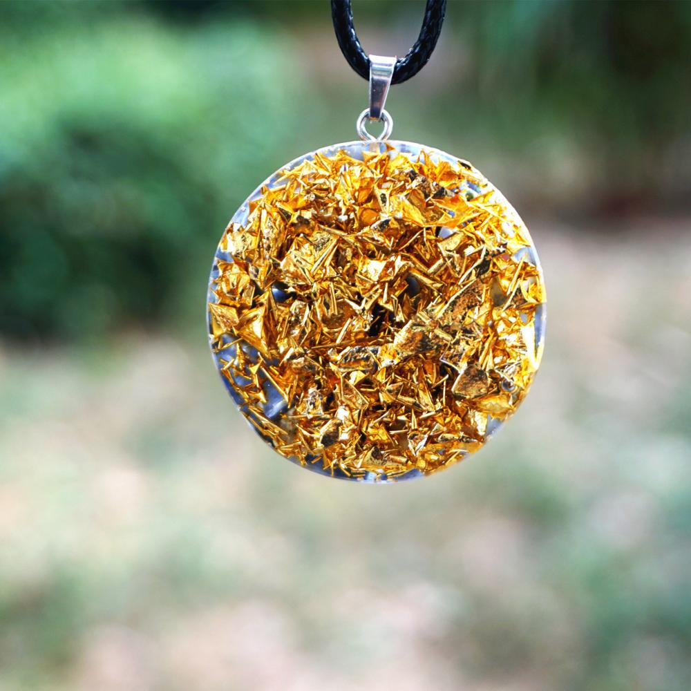 Sodalite Stone EMF Protection  Orgone Necklace