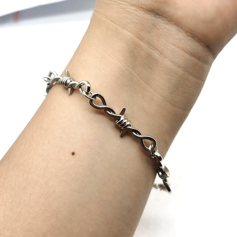 Hip-hop Gothic Punk Style Barbed Wire Little Thorns Bracelet