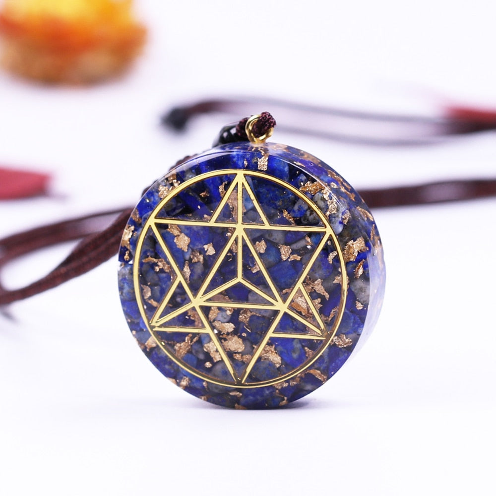 Crystal Lapis Lazuli   Pendant