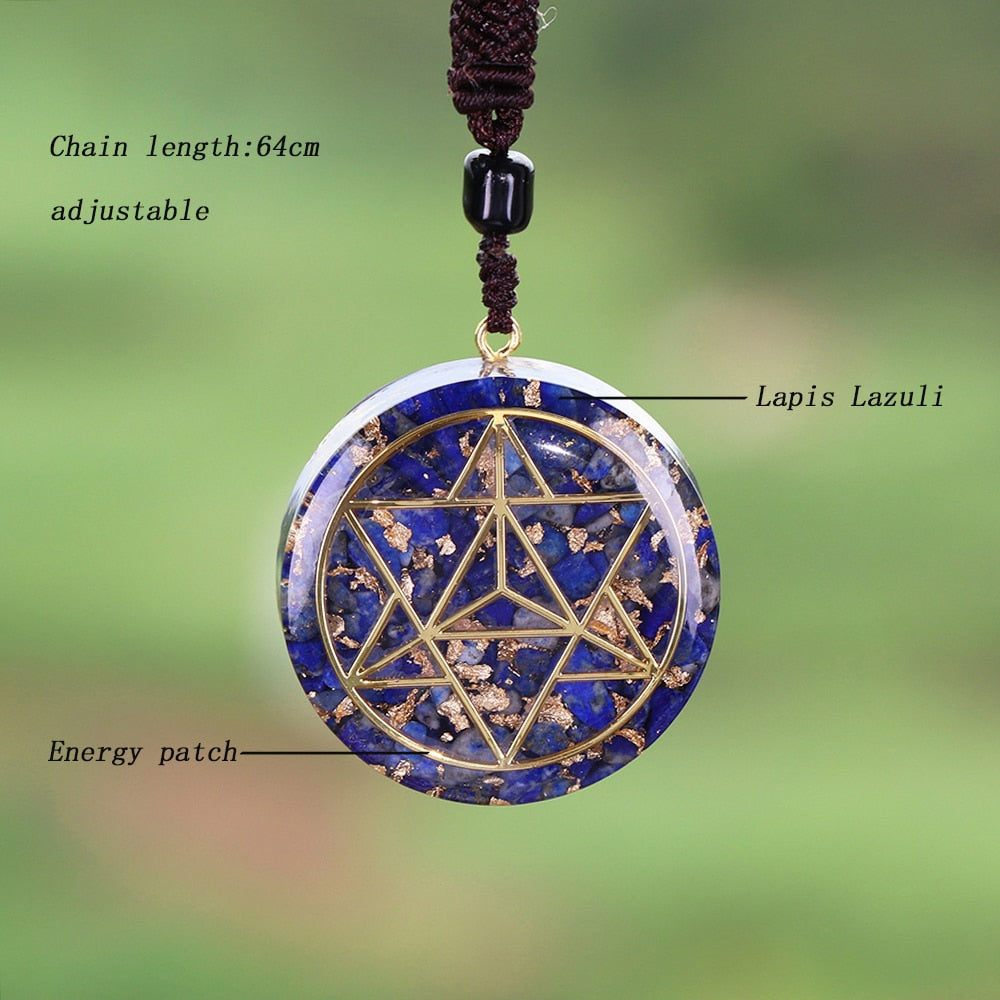 Crystal Lapis Lazuli   Pendant