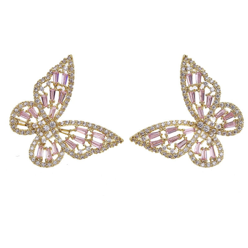 New Luxury Fashion Round Dangle Drop Korean Earrings