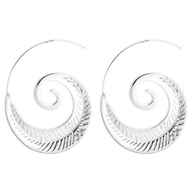 Girls Trend Gift Female Vintage Big Earrings