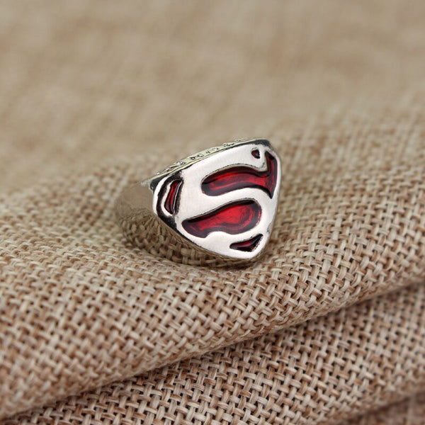 Movie Jewelry Superhero Jewelry S Logo Rings