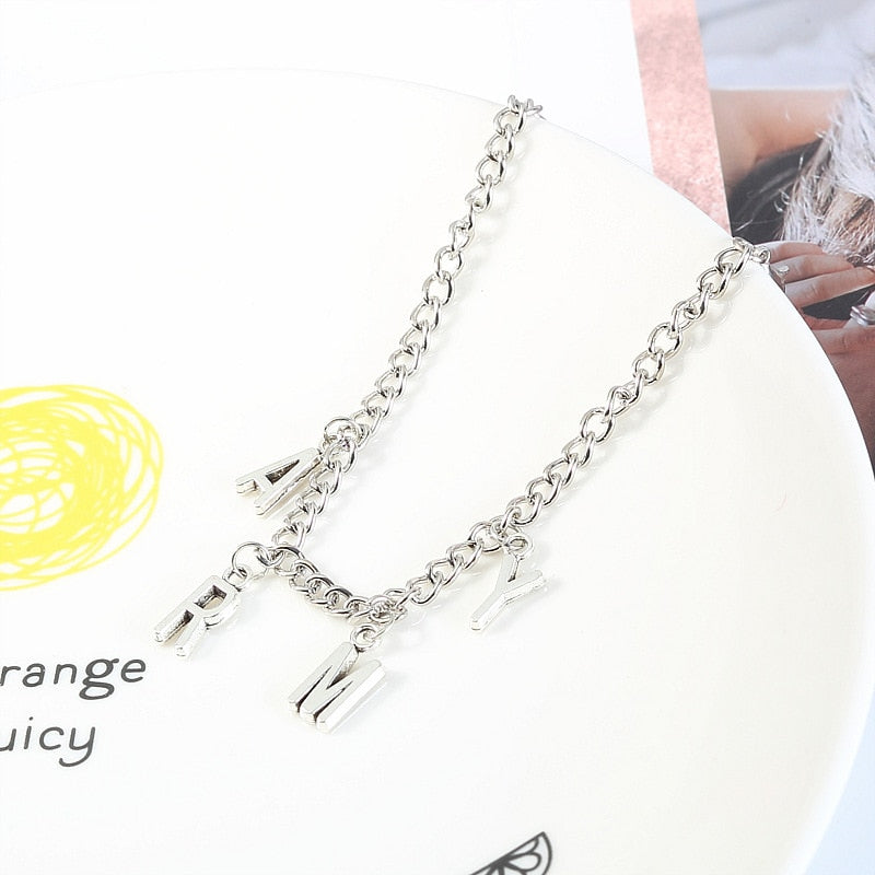ARMY Letter Silicone Adjustable Bracelets for Women