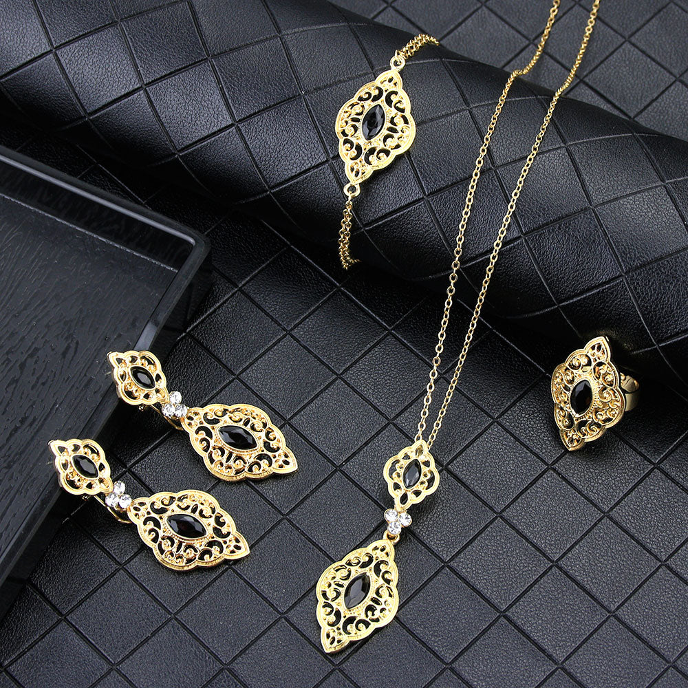 Fashion Algerian Moroccan Caftan Jewelry Set