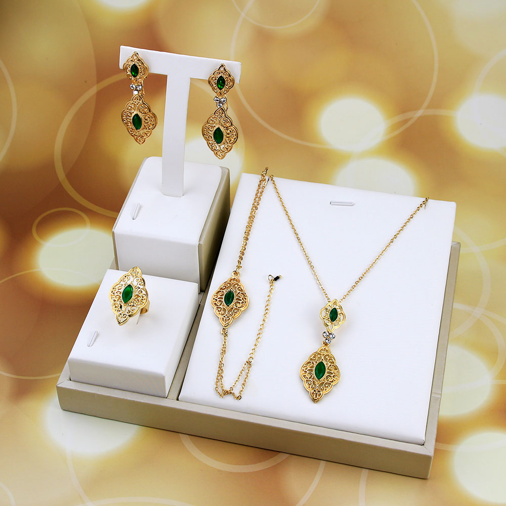 Fashion Algerian Moroccan Caftan Jewelry Set