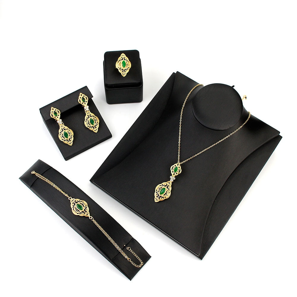 Fashion Algerian Moroccan Caftan Jewelry Set