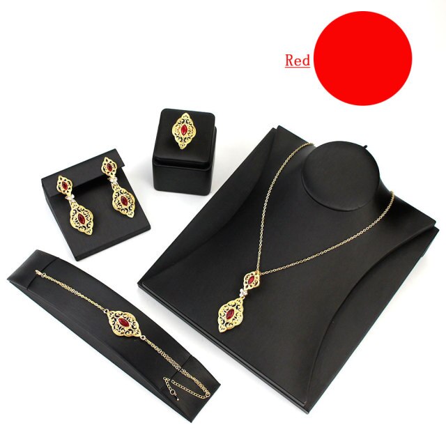 Fashion Algerian Moroccan Caftan Jewelry Set