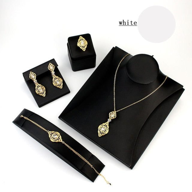 Fashion Algerian Moroccan Caftan Jewelry Set
