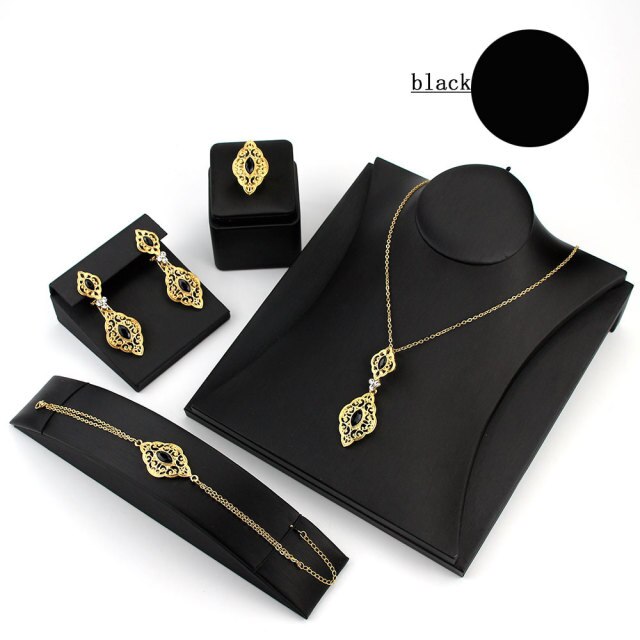 Fashion Algerian Moroccan Caftan Jewelry Set