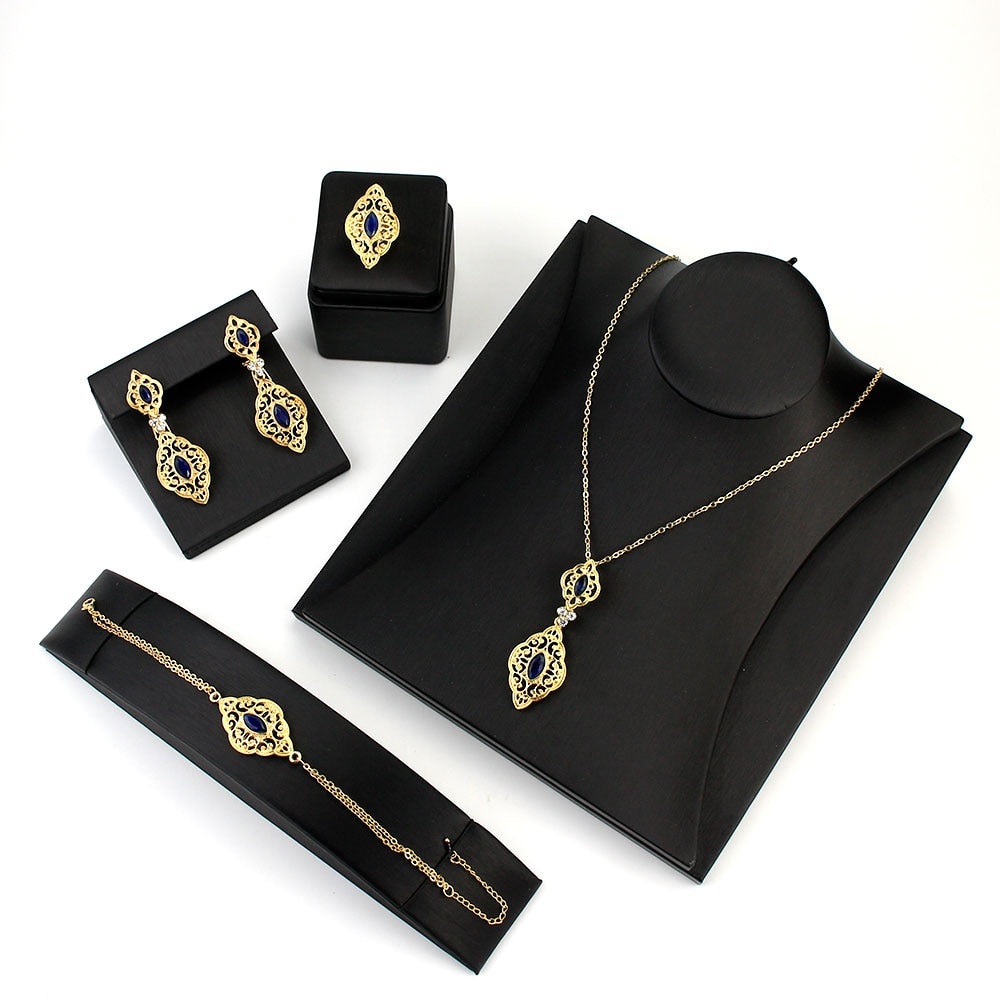 Fashion Algerian Moroccan Caftan Jewelry Set