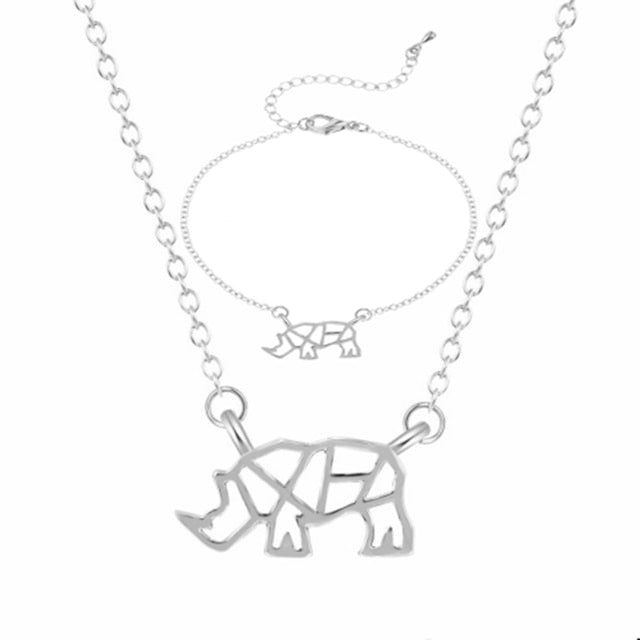 New Infinity Cross Crystal Dangle Bracelet Necklace Sets