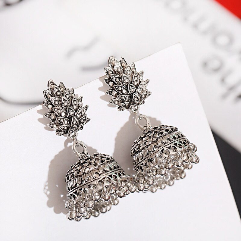 Boho Afghan Ethnic Drop Earrings For Women