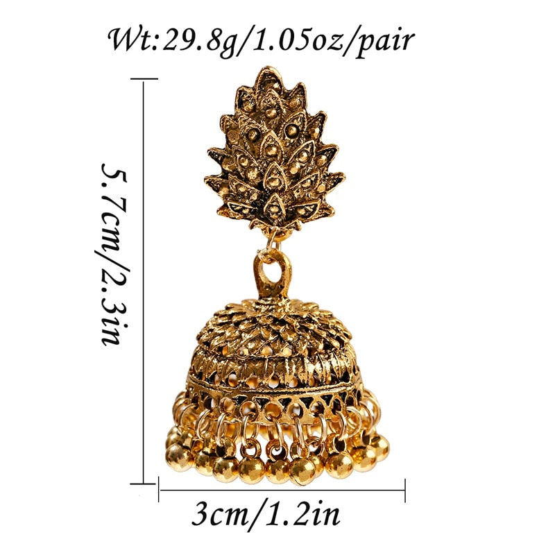 Boho Afghan Ethnic Drop Earrings For Women