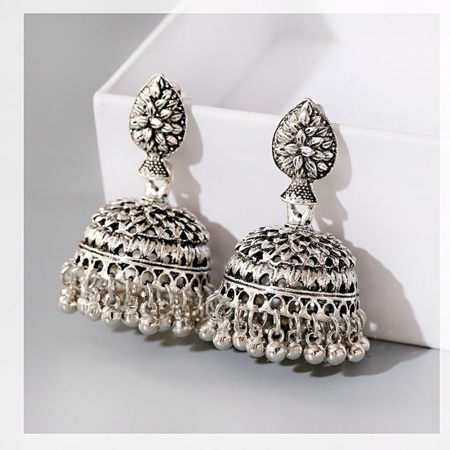 Boho Afghan Ethnic Drop Earrings For Women