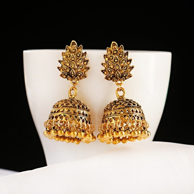 Boho Afghan Ethnic Drop Earrings For Women