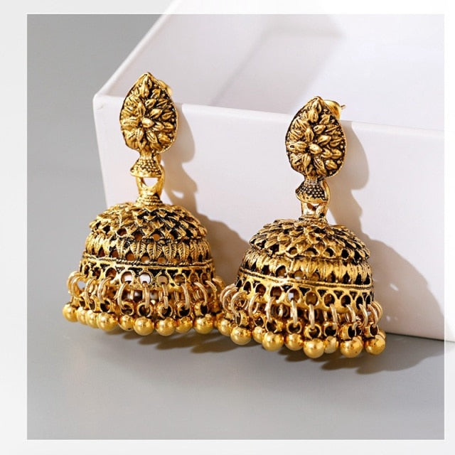 Boho Afghan Ethnic Drop Earrings For Women