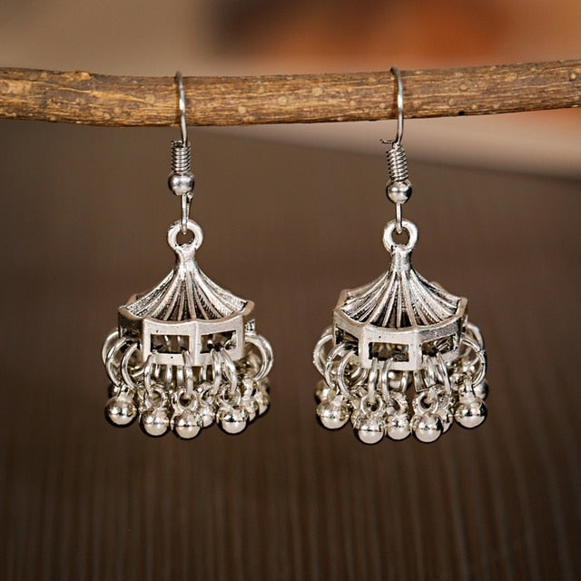 Boho Afghan Ethnic Drop Earrings For Women