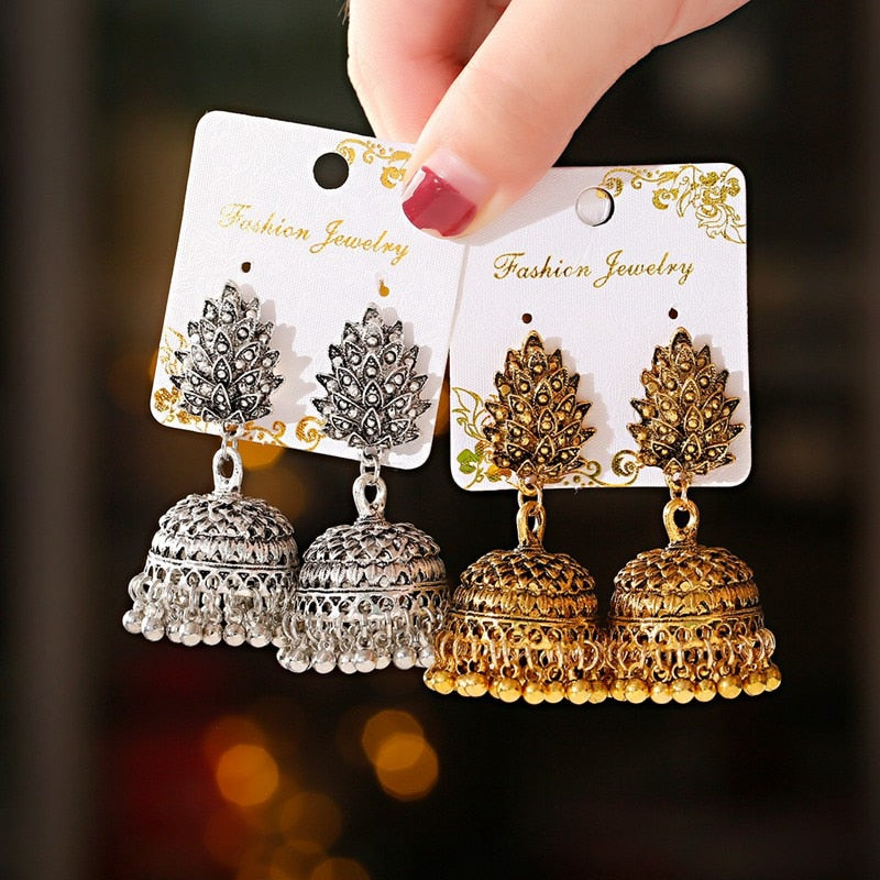 Boho Afghan Ethnic Drop Earrings For Women