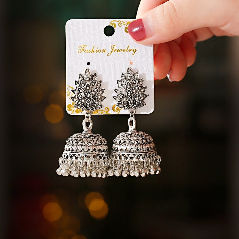 Boho Afghan Ethnic Drop Earrings For Women