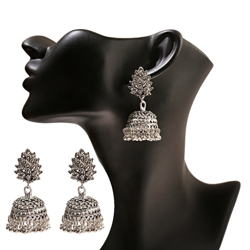 Boho Afghan Ethnic Drop Earrings For Women