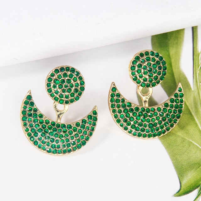 India Tribal Round Earrings