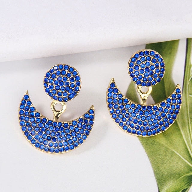 India Tribal Round Earrings