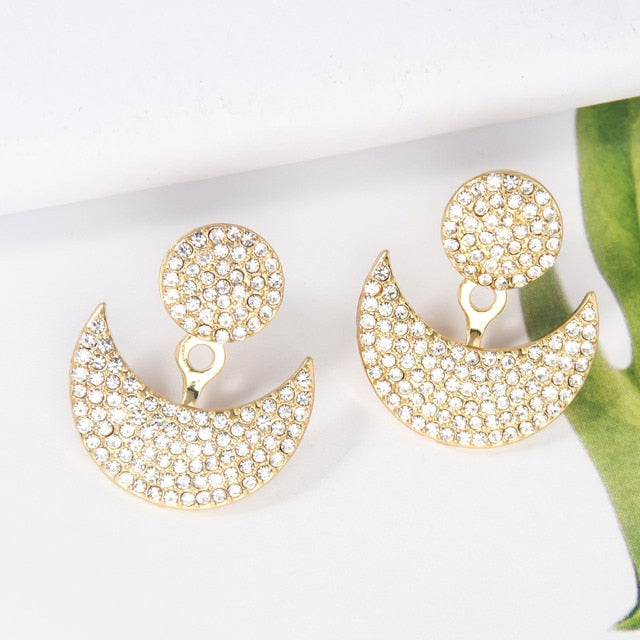 India Tribal Round Earrings