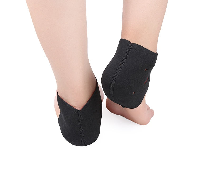 1 Pair Plantar Fasciitis Heel Support Wrap Foot Heel Sleeve Cushion