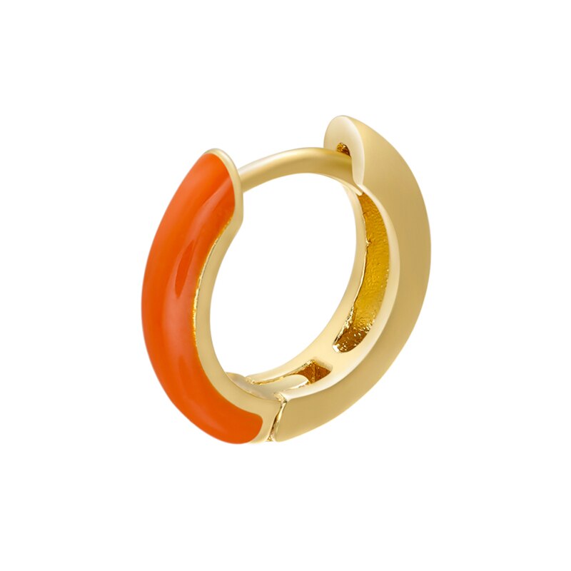 NEW Fashion small hoop earrings Gorgeous multicolor women earring