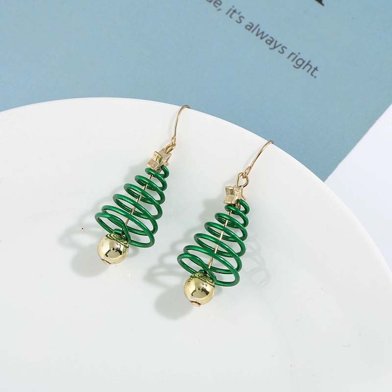 New Christmas Earrings Crystal Snowman Jewelry Christmas