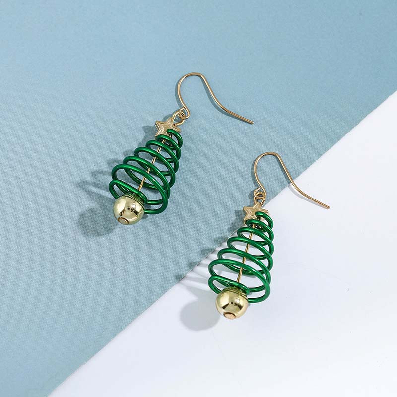 New Christmas Earrings Crystal Snowman Jewelry Christmas