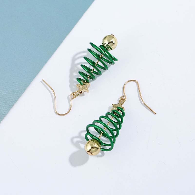 New Christmas Earrings Crystal Snowman Jewelry Christmas