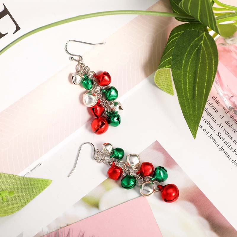 New Christmas Earrings Crystal Snowman Jewelry Christmas
